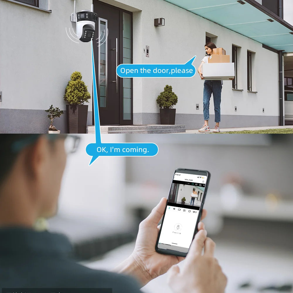 Outdoor 4K Auto-Tracking Security Camera