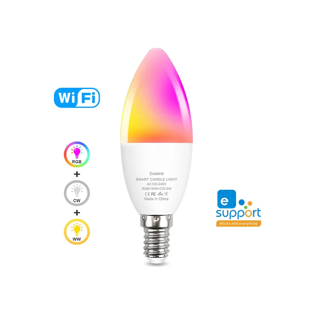 Wi-Fi Smart Candle Bulb