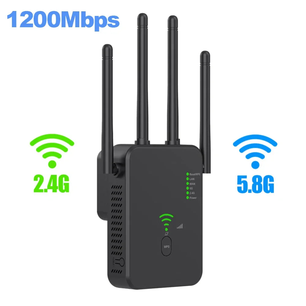 1200Mbps Gigabit WiFi Extender