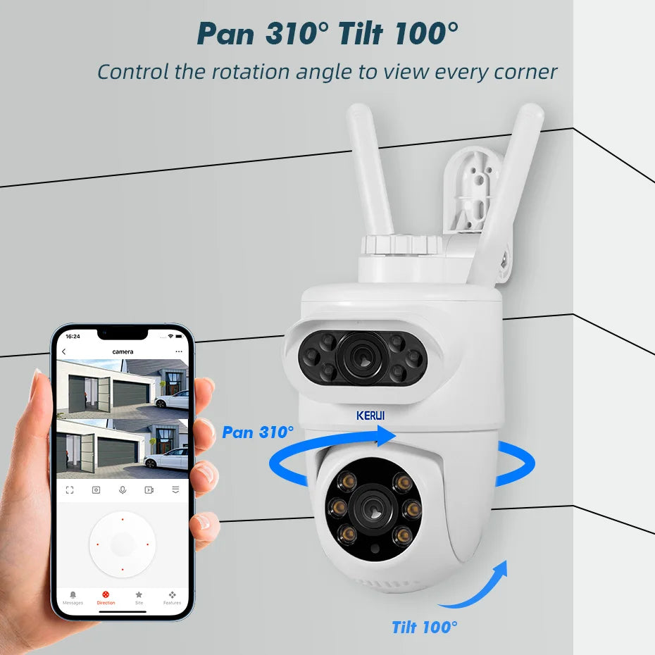 Outdoor 10MP 5K CCTV Video Surveillance Camera