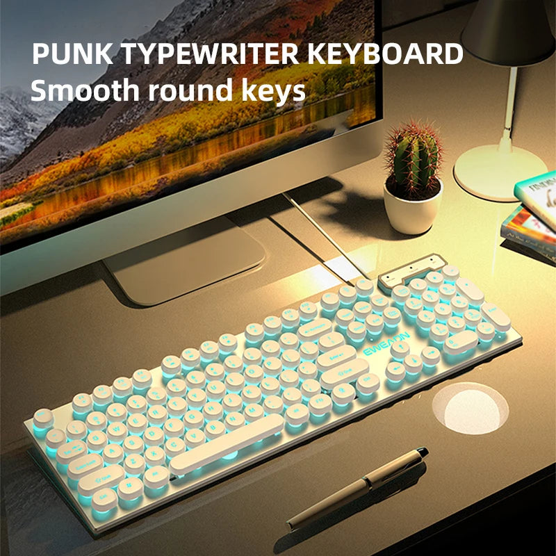 GX330 Wired Retro RGB Keyboard