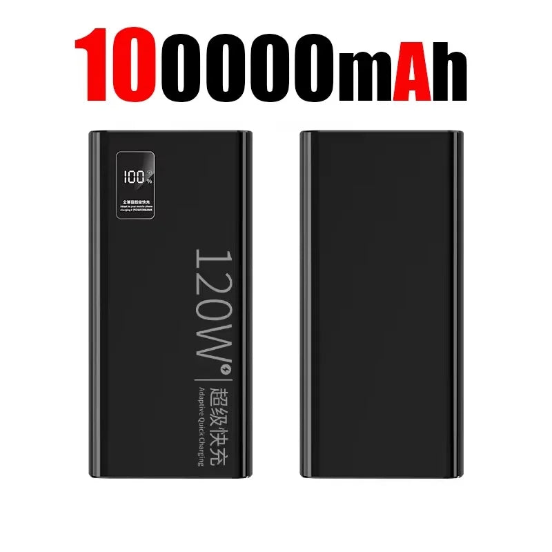 120W 500000mAh Portable Power Bank