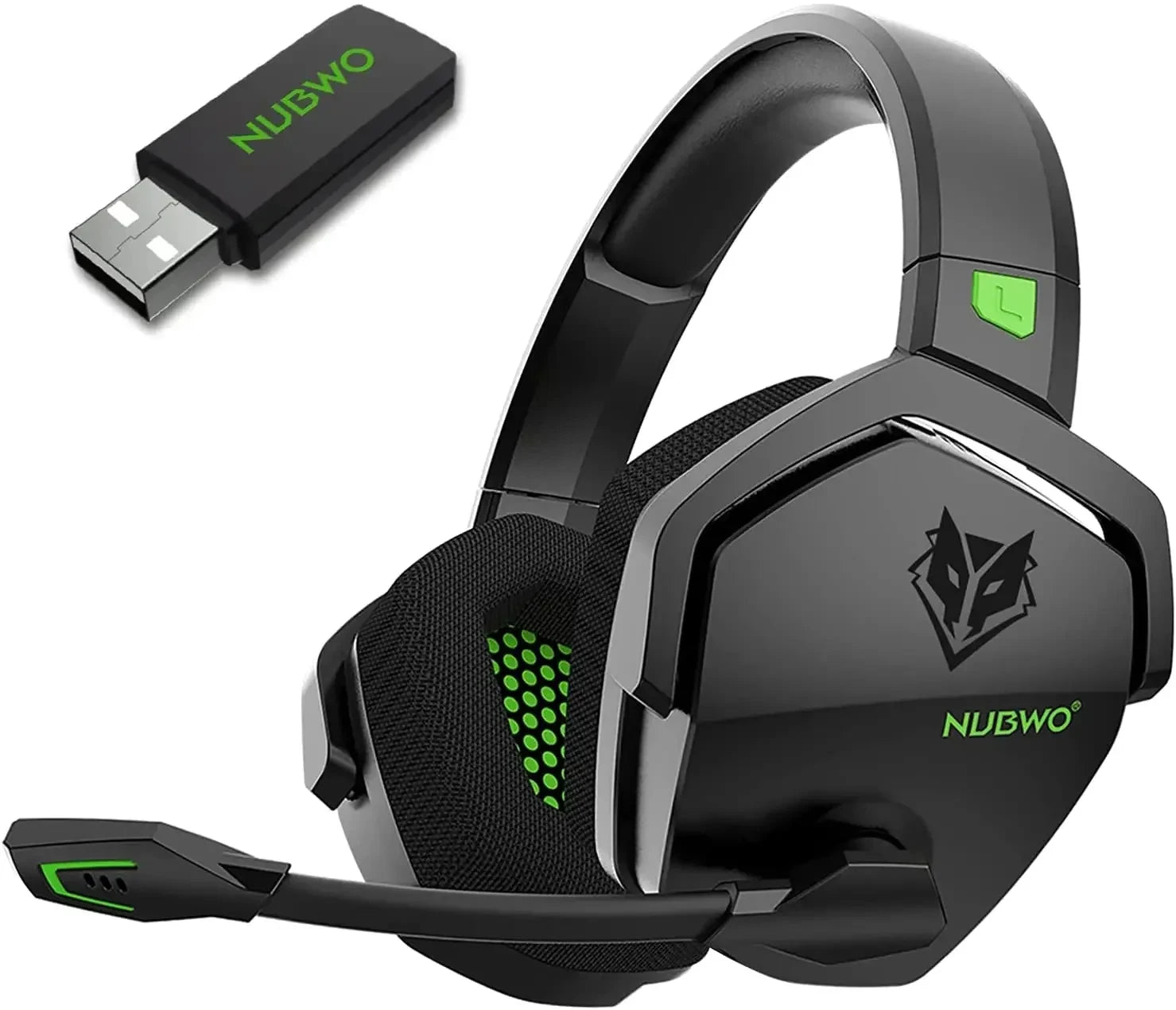5ms Low Latency Dual Wireless Gaming Headset