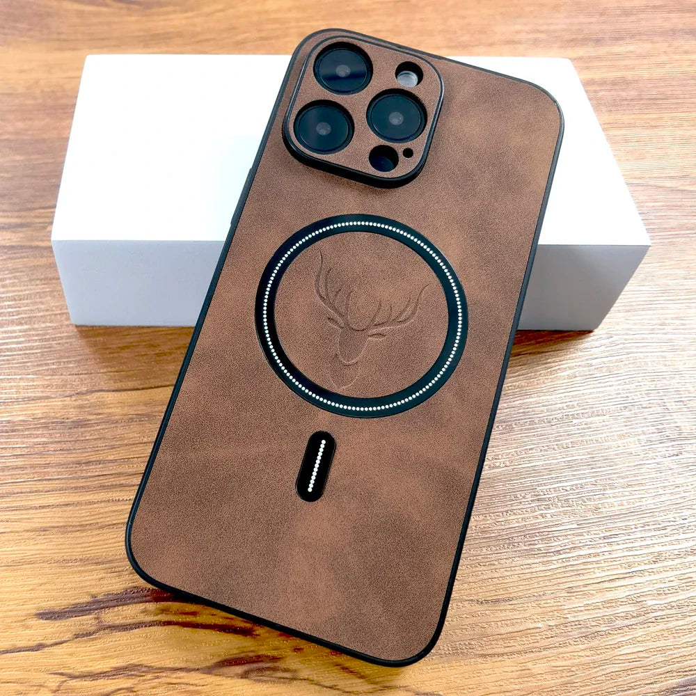 Luxury Leather Case For iPhone 16