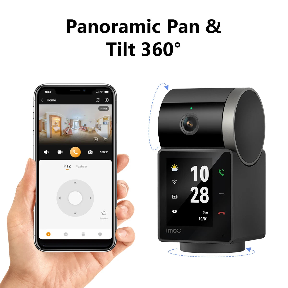 3K Smart Human-Pet Detection Camera