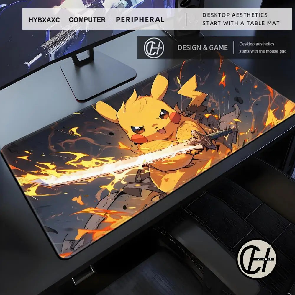 Pikachu Gaming Mousepad 900x400