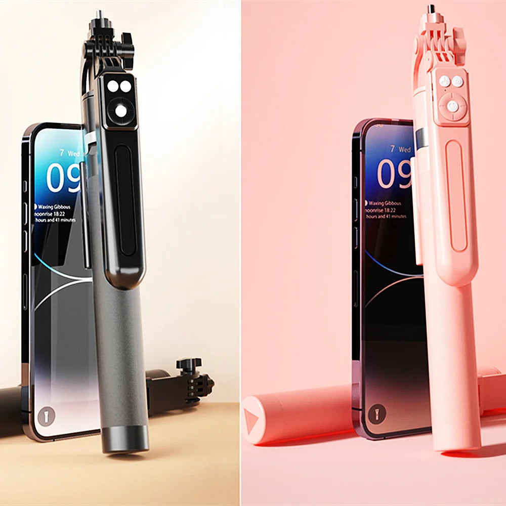 360 ° Rotation Lighted Selfie Stick Tripod