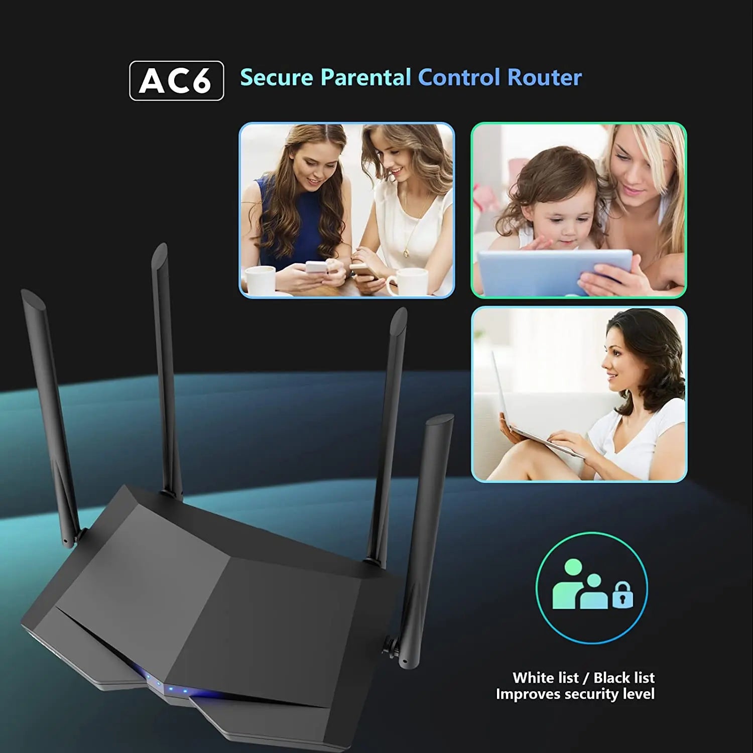AC1200 WiFi Router
