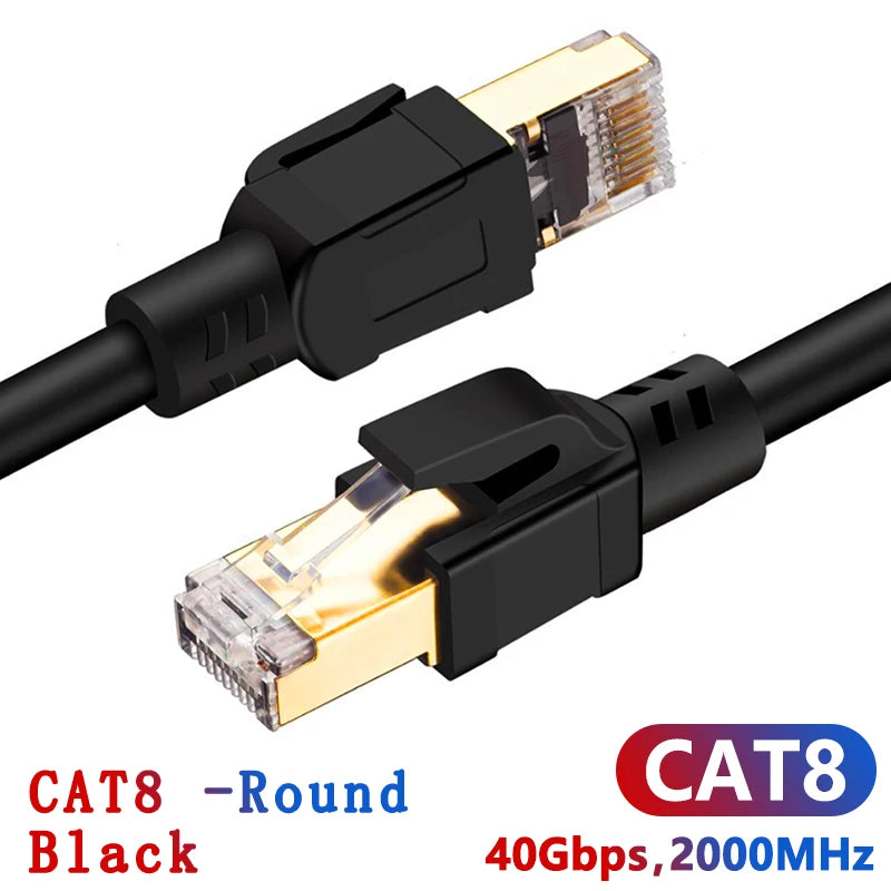 40Gbps Cat8 Ethernet Patch Cord