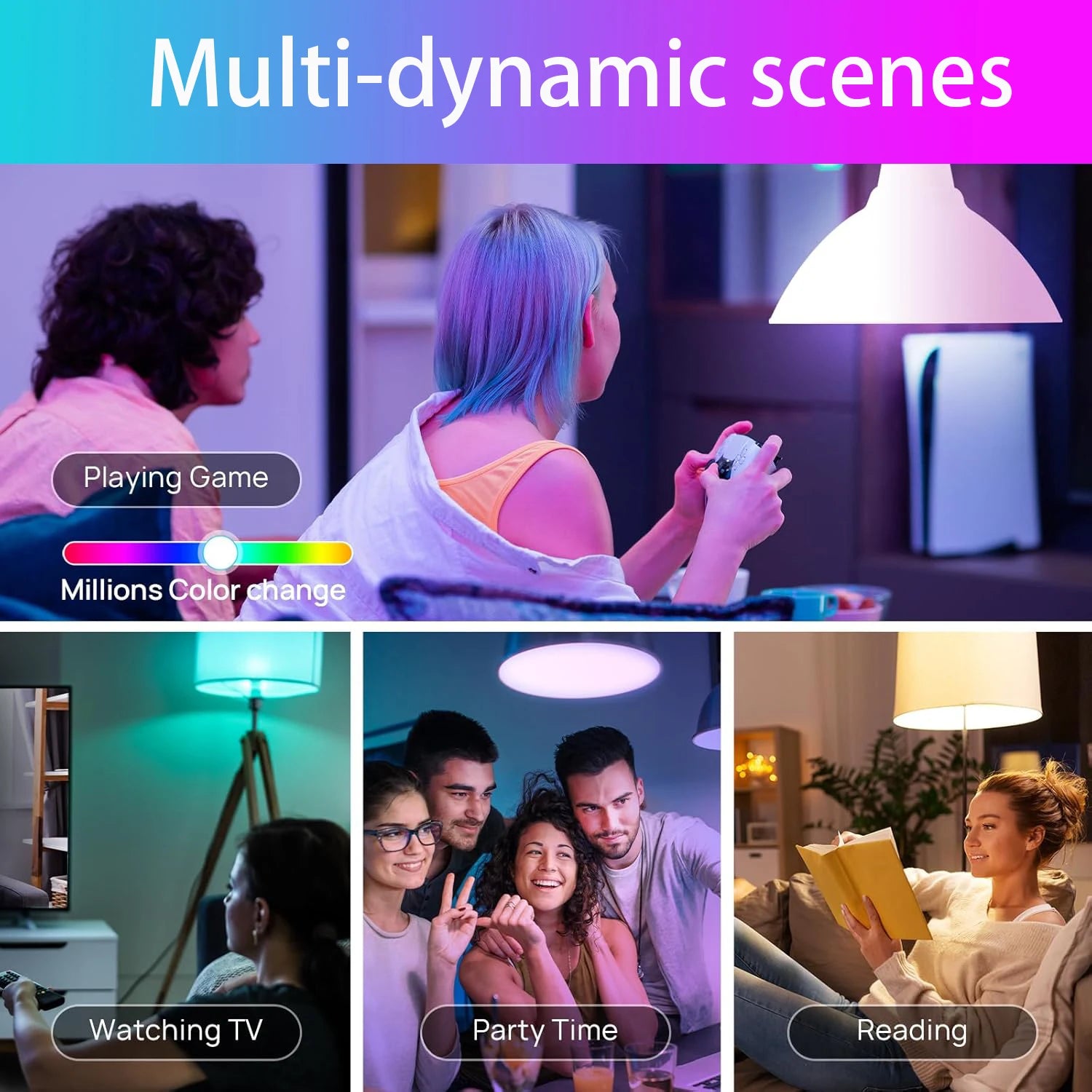 APP-Controlled Bluetooth Speaker LED Bulb