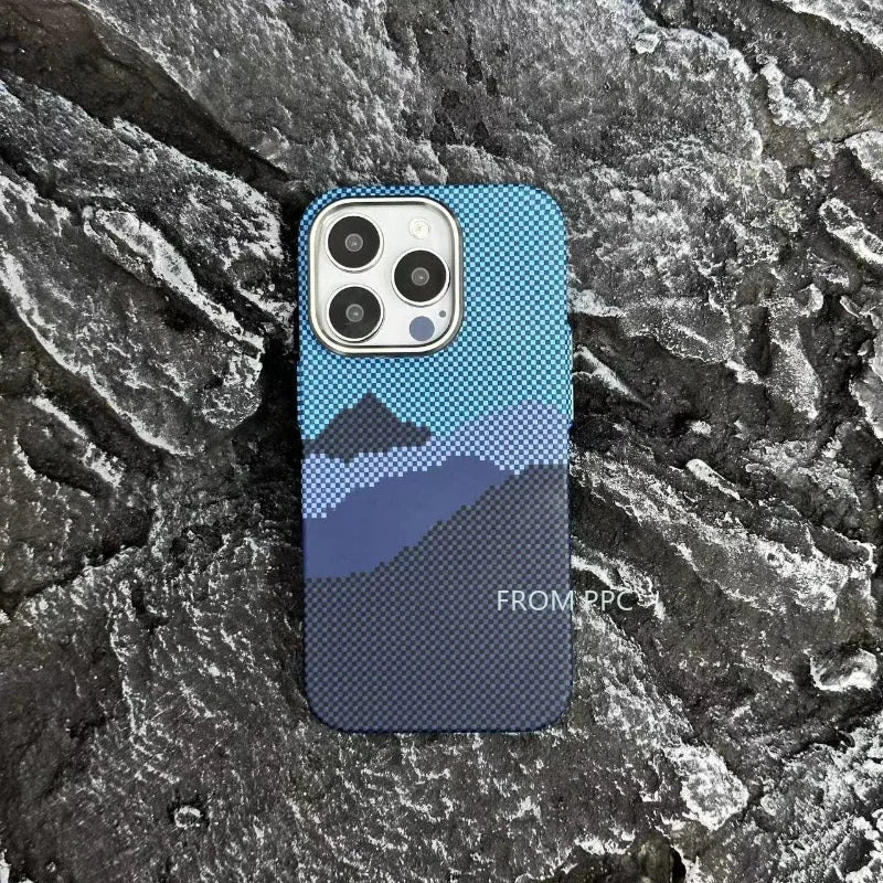 Carbon Fiber Magnetic iPhone Case