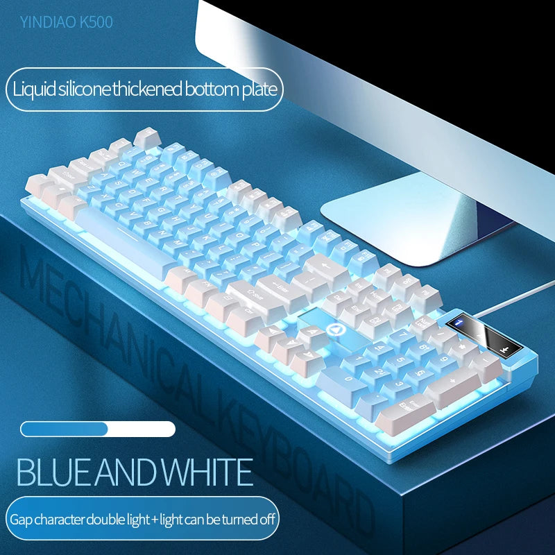Low-Profile Wired Gaming Keyboard