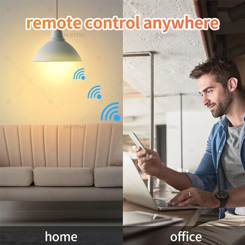 AC220V Wi-Fi Dimmable B22 Smart Bulb