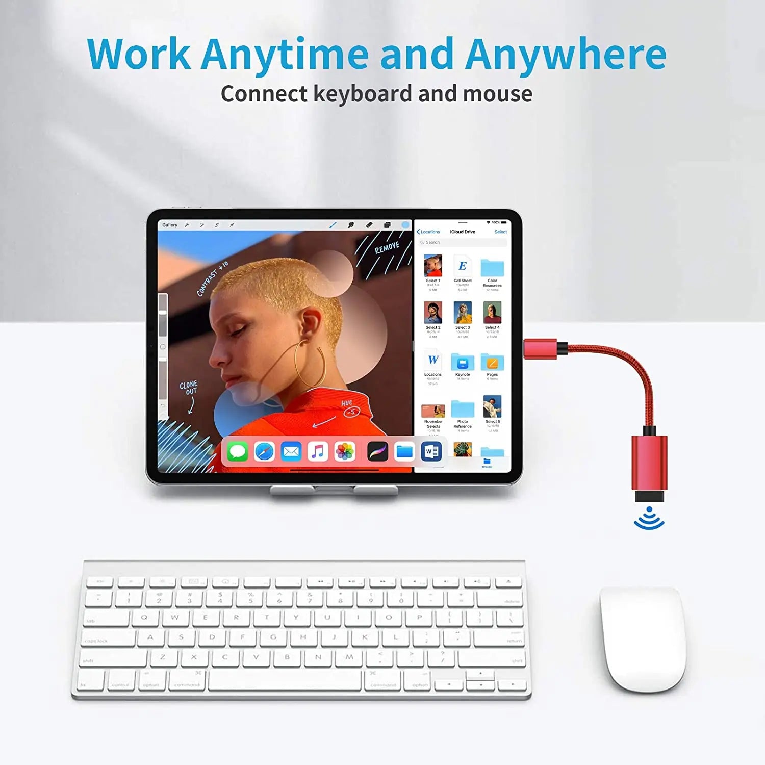 Type-C to USB 3.0 OTG Cable