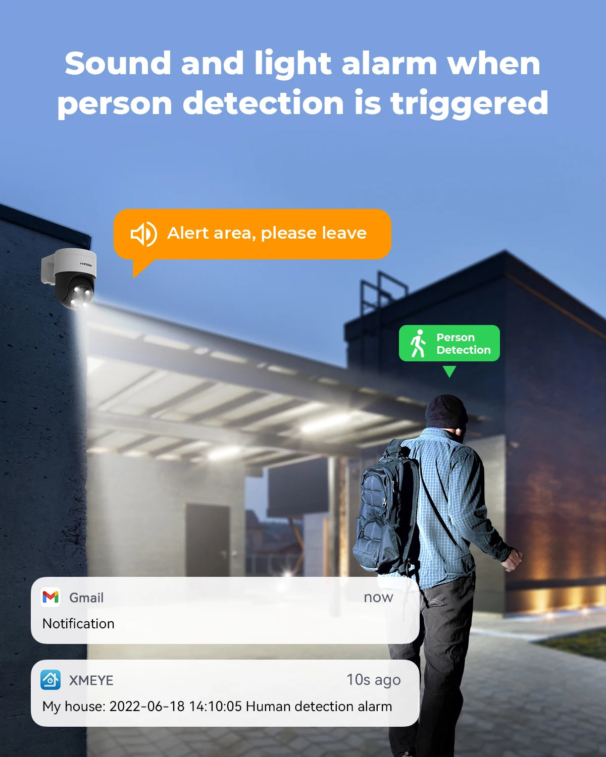 4K PoE PTZ Dome Outdoor Camera