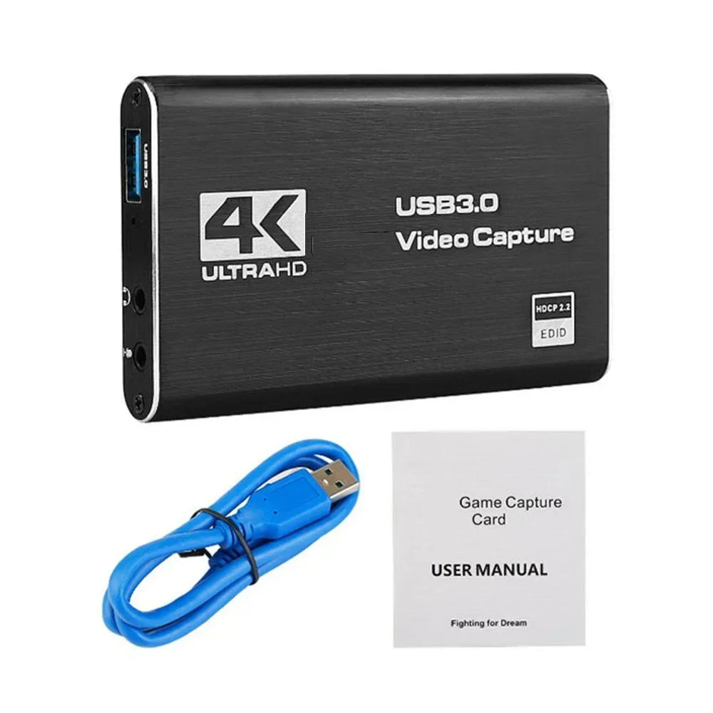 4K HDMI USB Video Capture Card