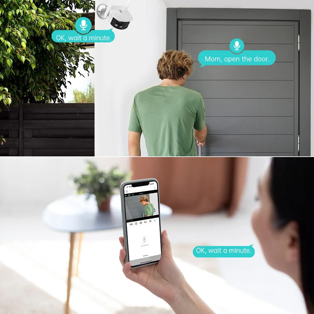 4K 180° Wifi IP Security Surveillance