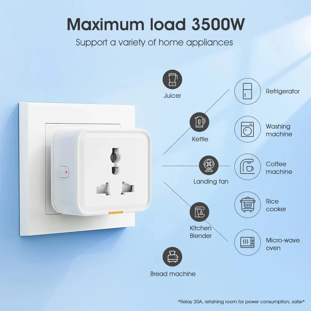 Universal 16A Travel Universal Conversion Socket
