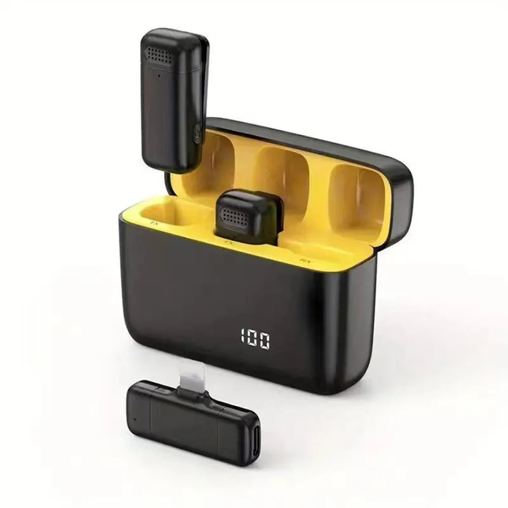 Portable Audio Video Recording Mic for iPhone & Android