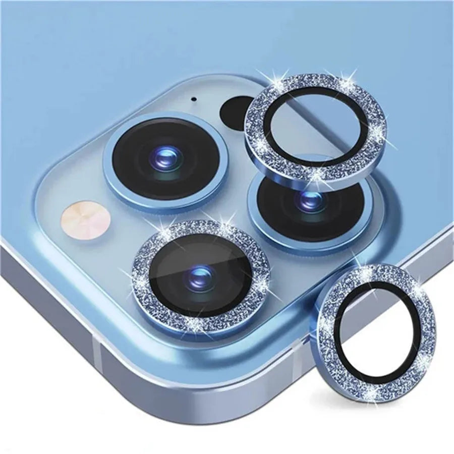 Glitter Diamond Camera Lens Protector Cap for iPhone 16