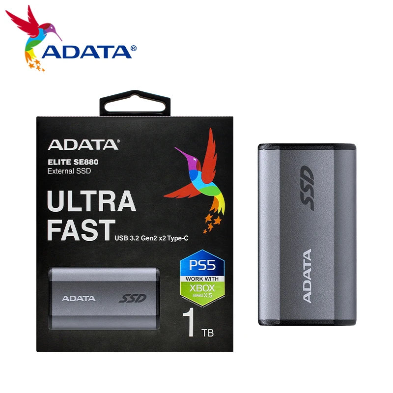 High-Speed 2000MB/s External Mini SSD