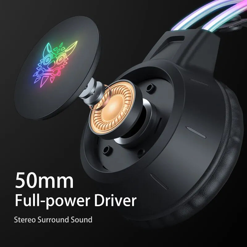 RGB Cat Ear Gaming Headset