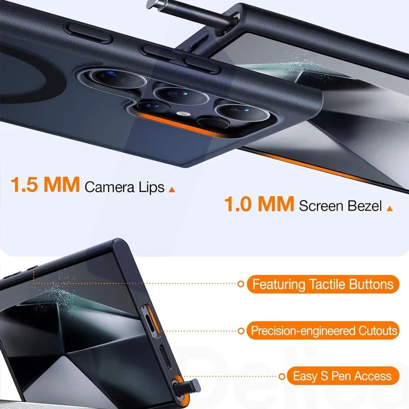 Magnetic Kickstand Phone Case for Samsung