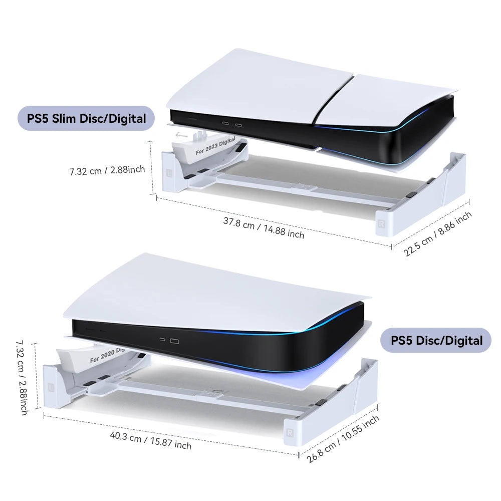 PS5 Slim Horizontal Console Stand