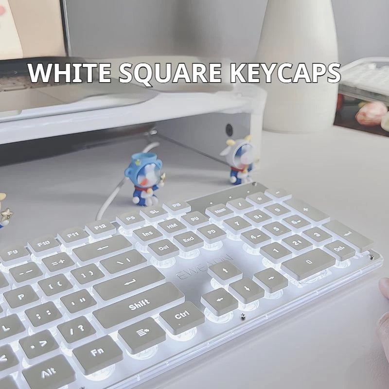 Metal Panel Silent Keyboard