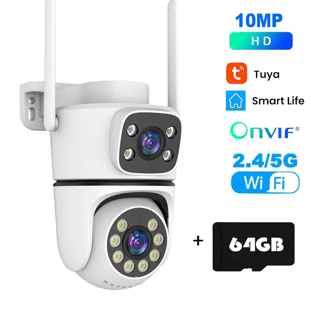 10MP 5G WiFi Outdoor Human Detection Camera