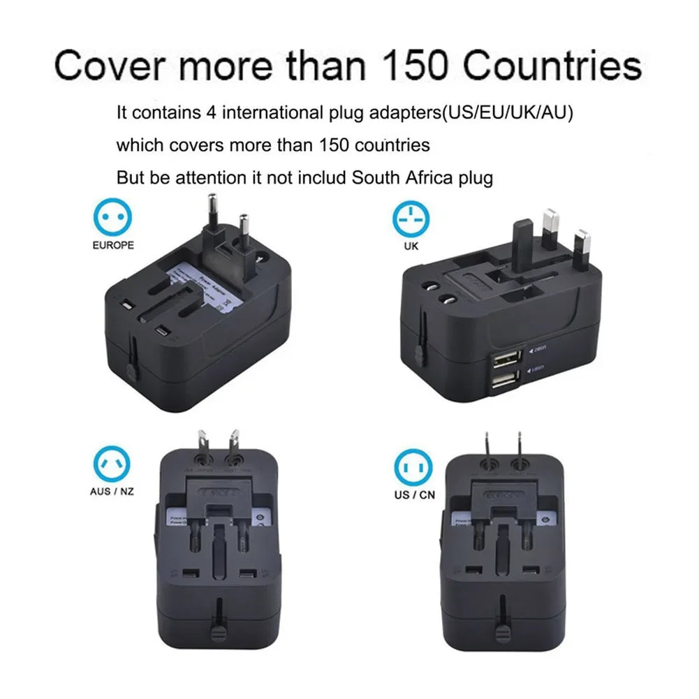 Universal Travel Adapter with USB