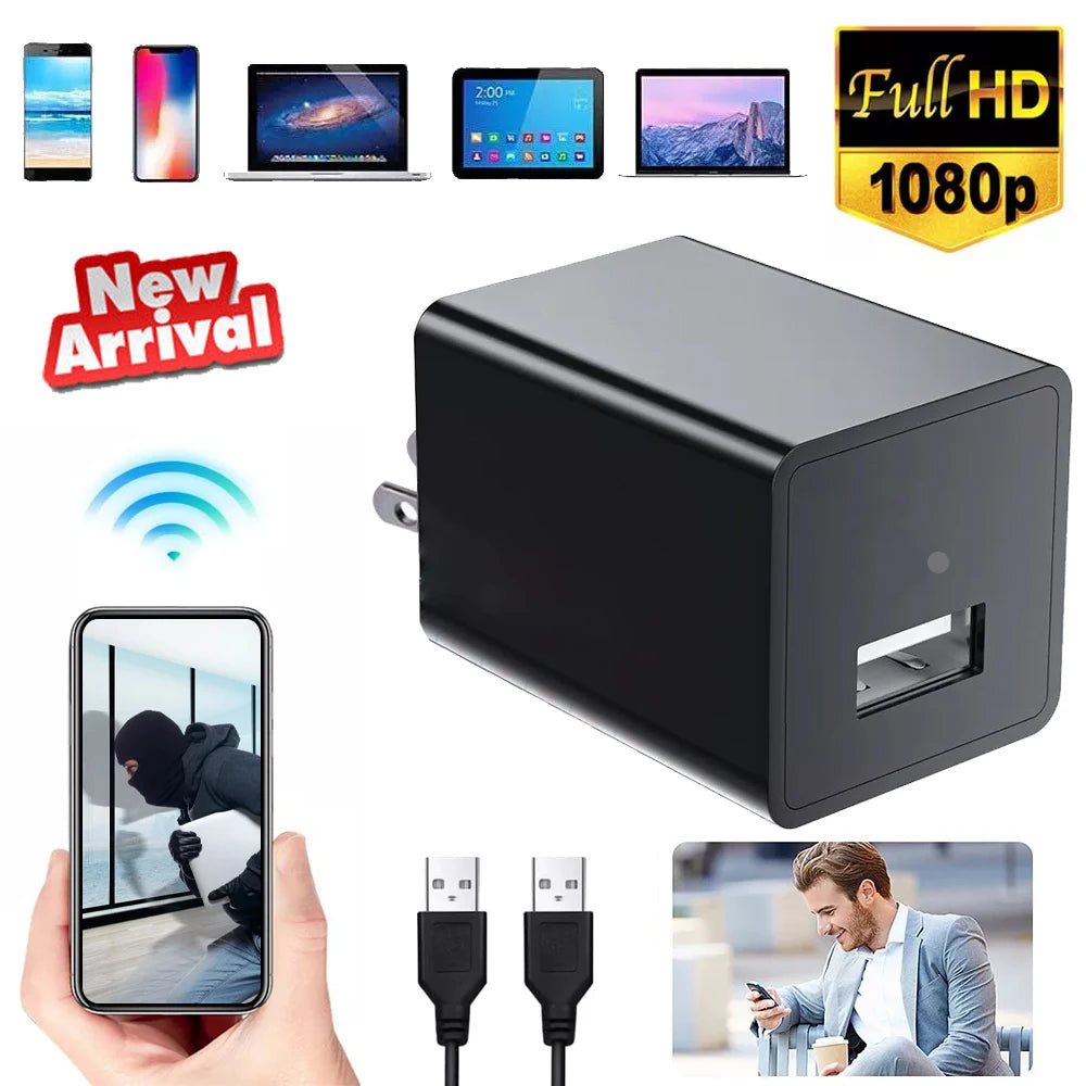 1080P USB Charger Spy Camera