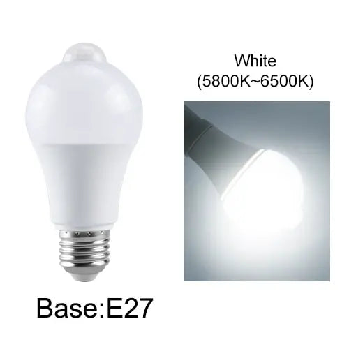 PIR Motion Sensor LED Bulb