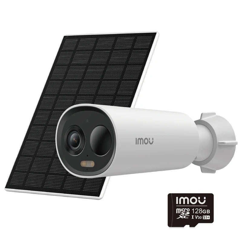 2K Solar WiFi Security Camera 5000mAh