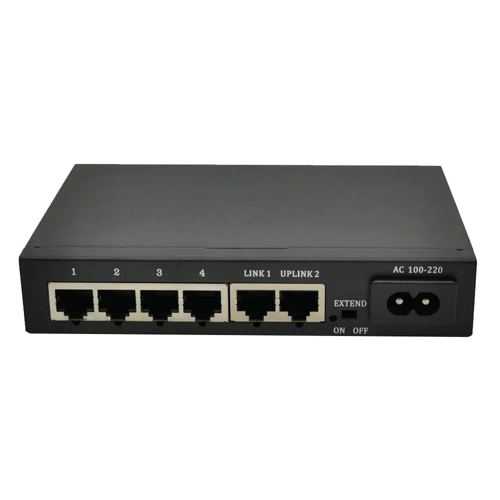 Outdoor 2-SFP PoE Smart Switch 10/100M