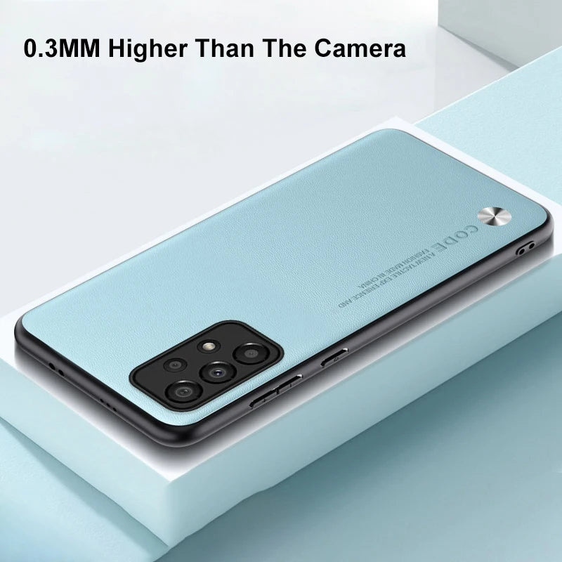 Luxury PU Leather Protective Phone Case A52 S 4G