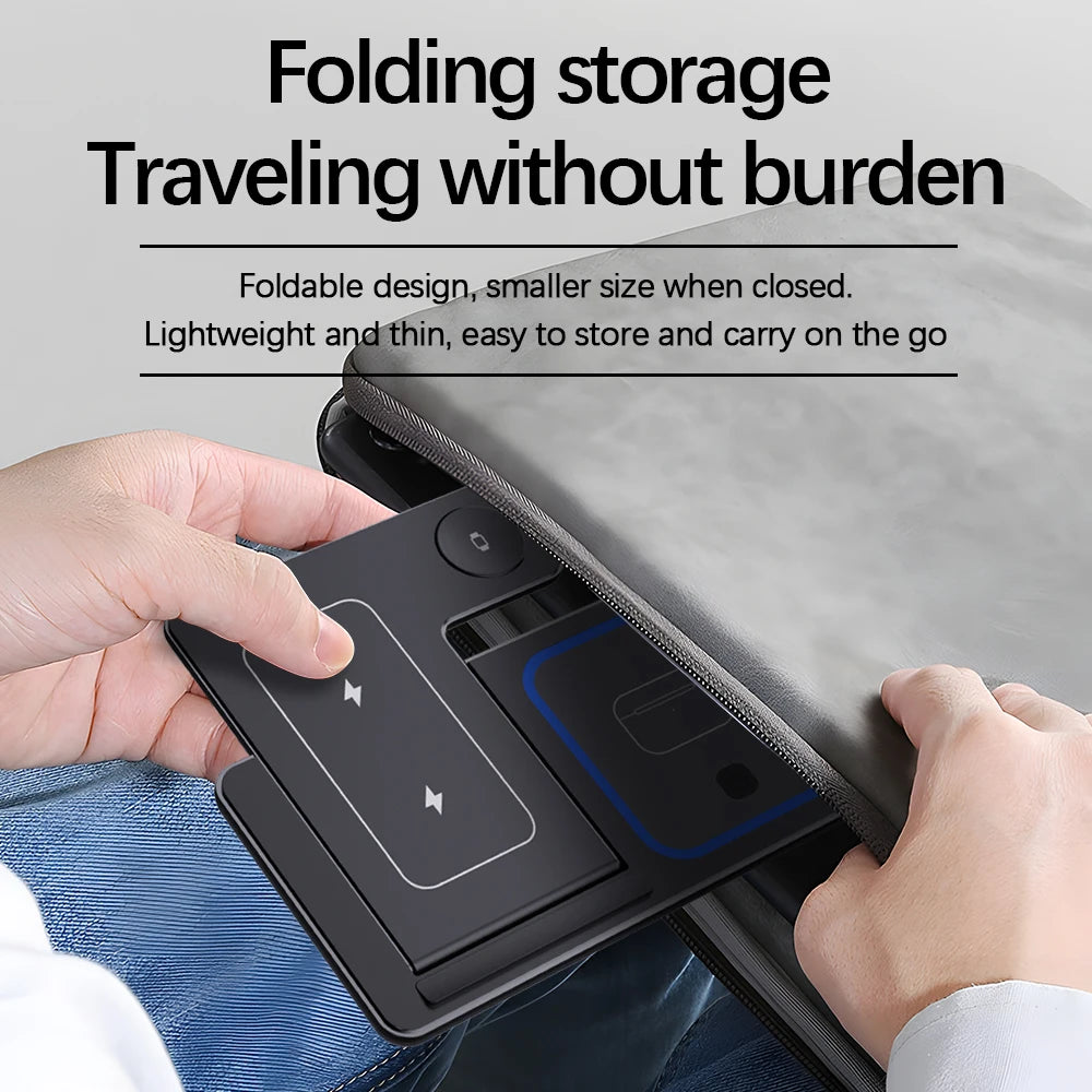 30W Foldable 3-in-1 Wireless Charger