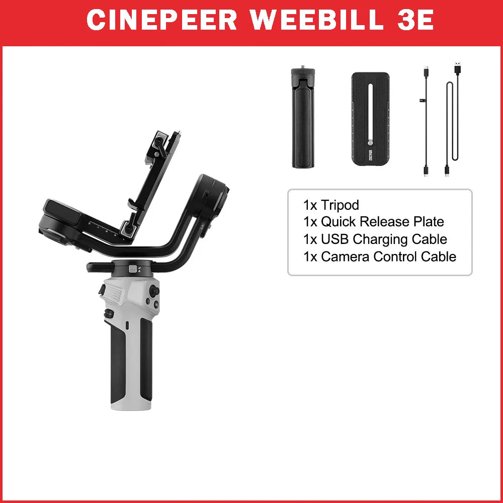 3-Axis Handheld Stabilizer for Mirrorless