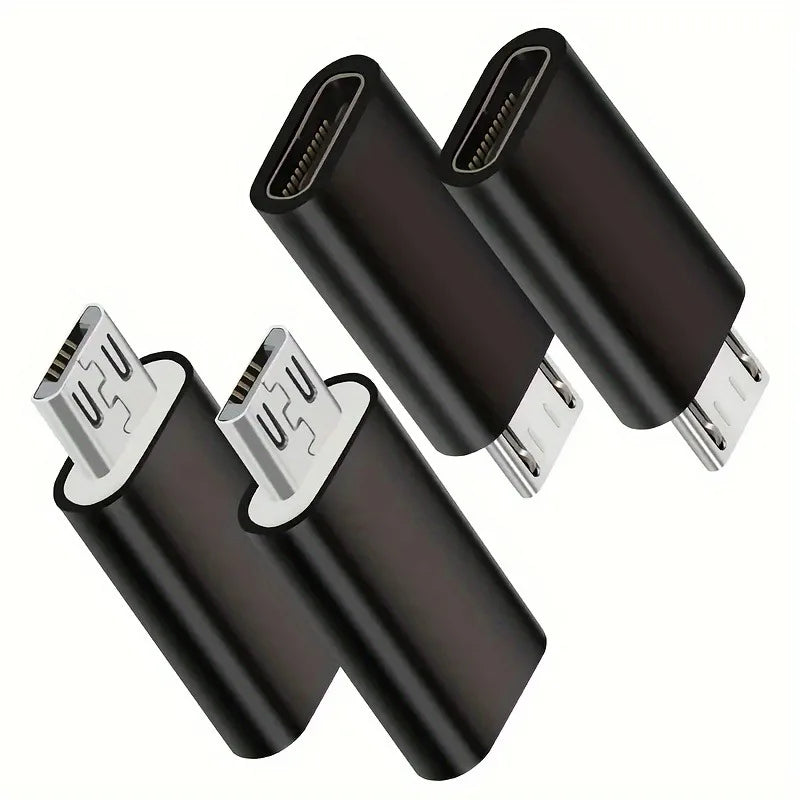 4pcs USB-C to Micro USB Adapter