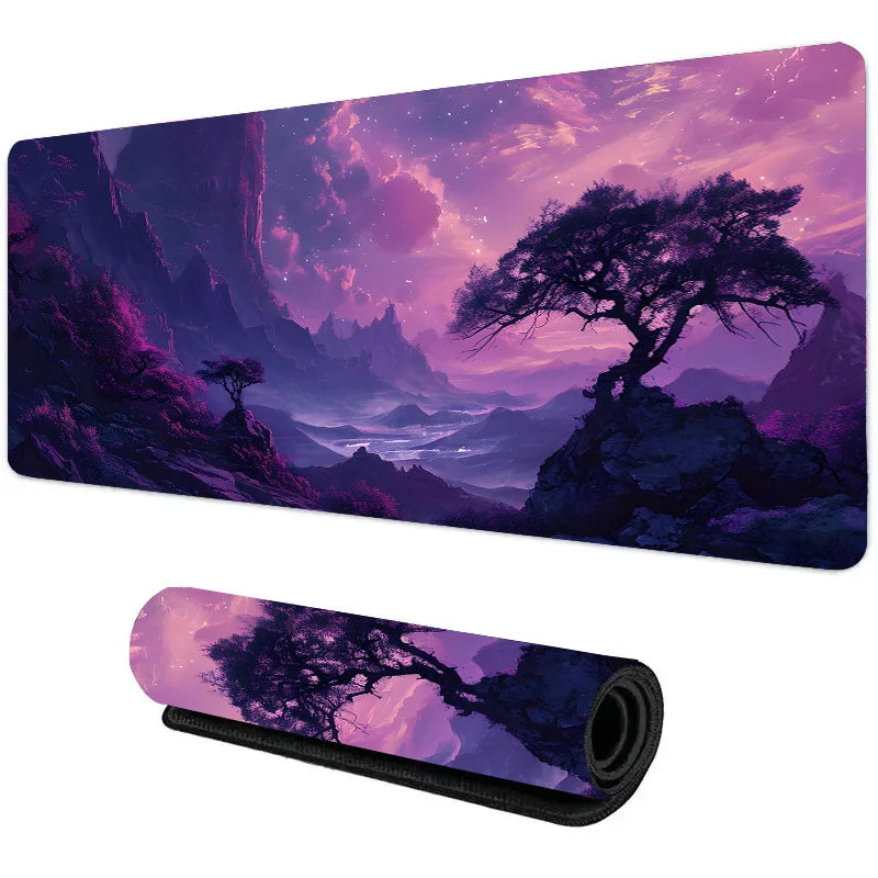 Night Moonlight Large Gaming Mousepad