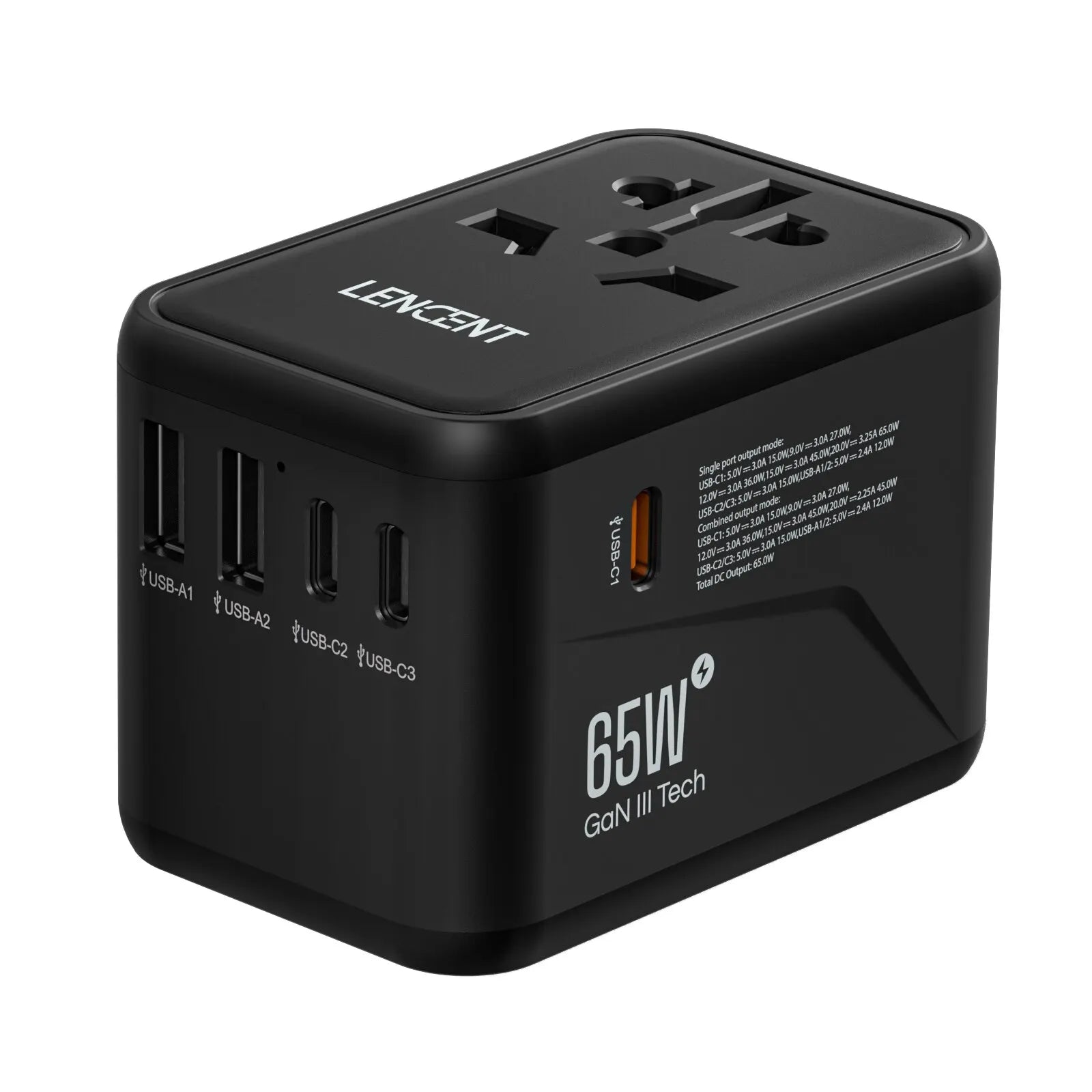 GaN Fast Travel Adapter 100W