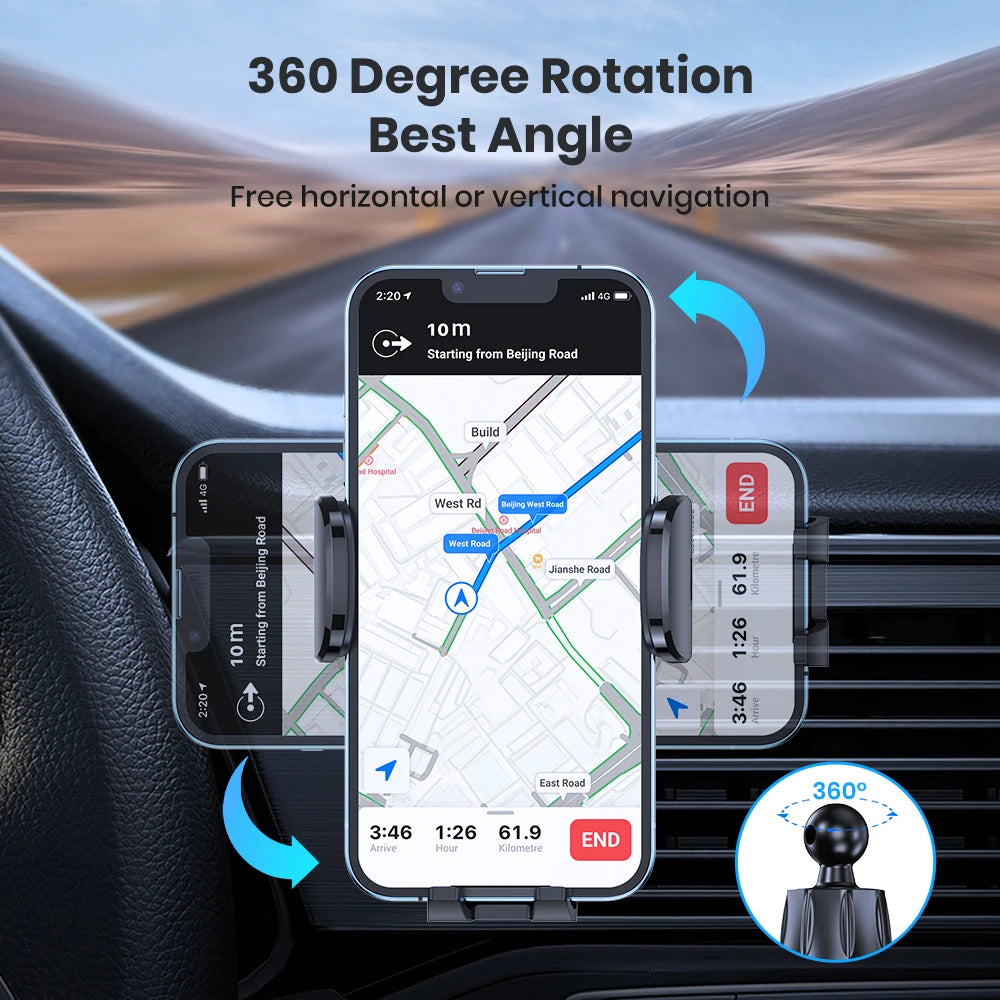 Gravity Auto Car Vent Phone Holder