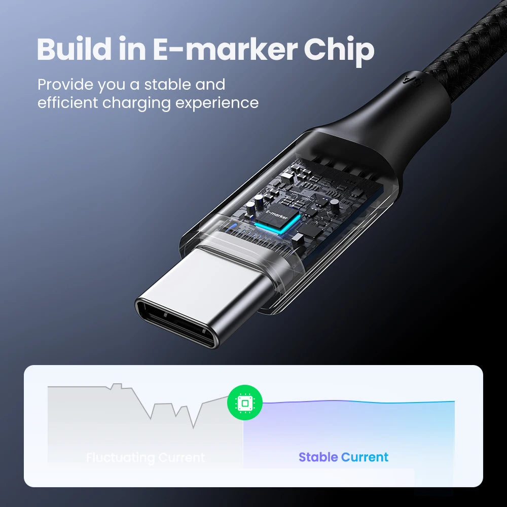 100W Fast Charging USB-C Cable