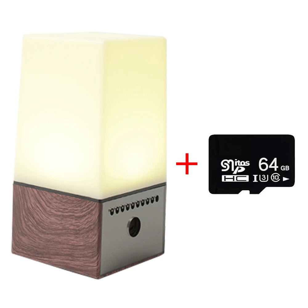 4K Wireless RGB Night Light Spy Camera
