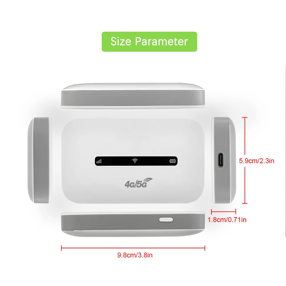 Portable 4G LTE Hotspot Router