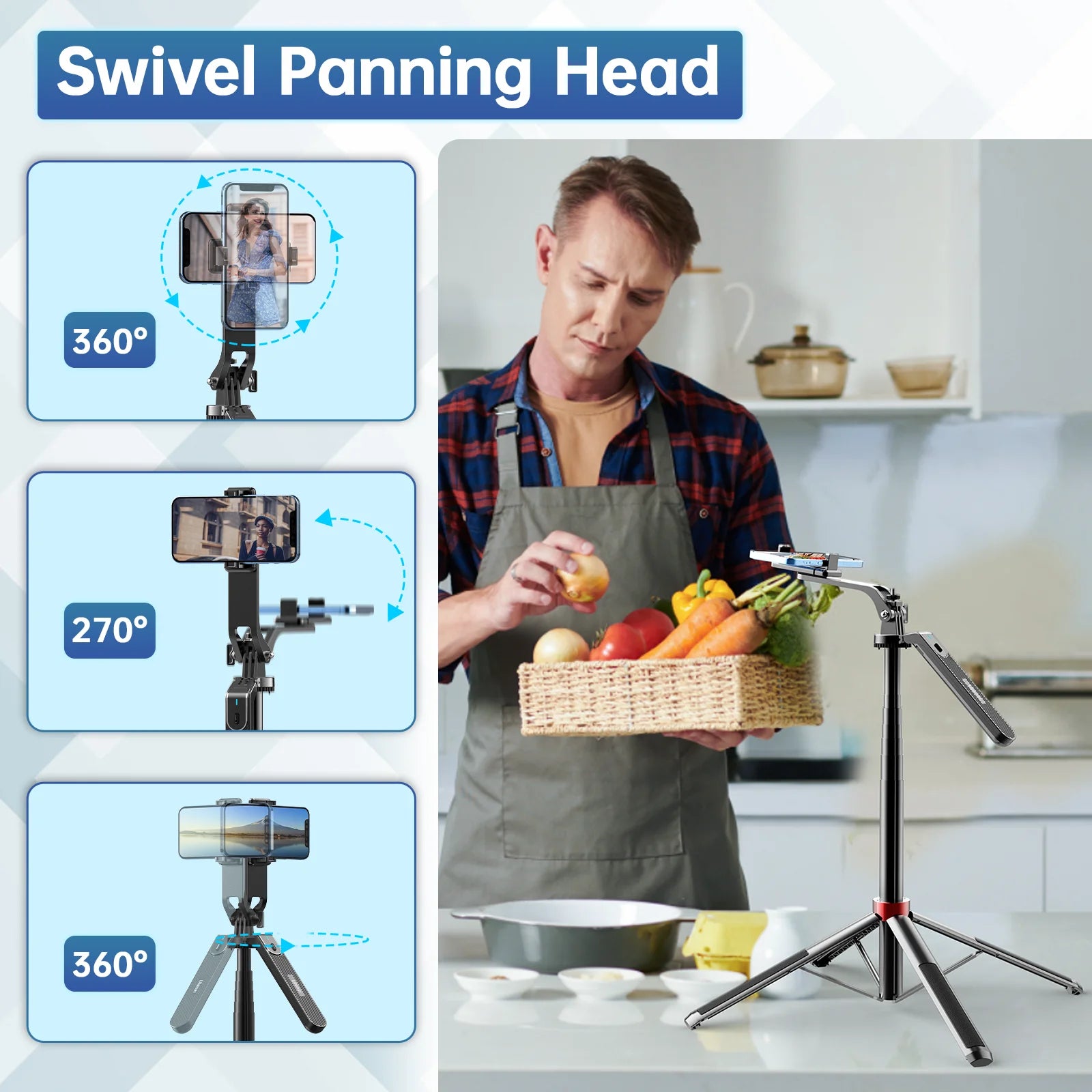 Tripod Bluetooth Selfie Stick