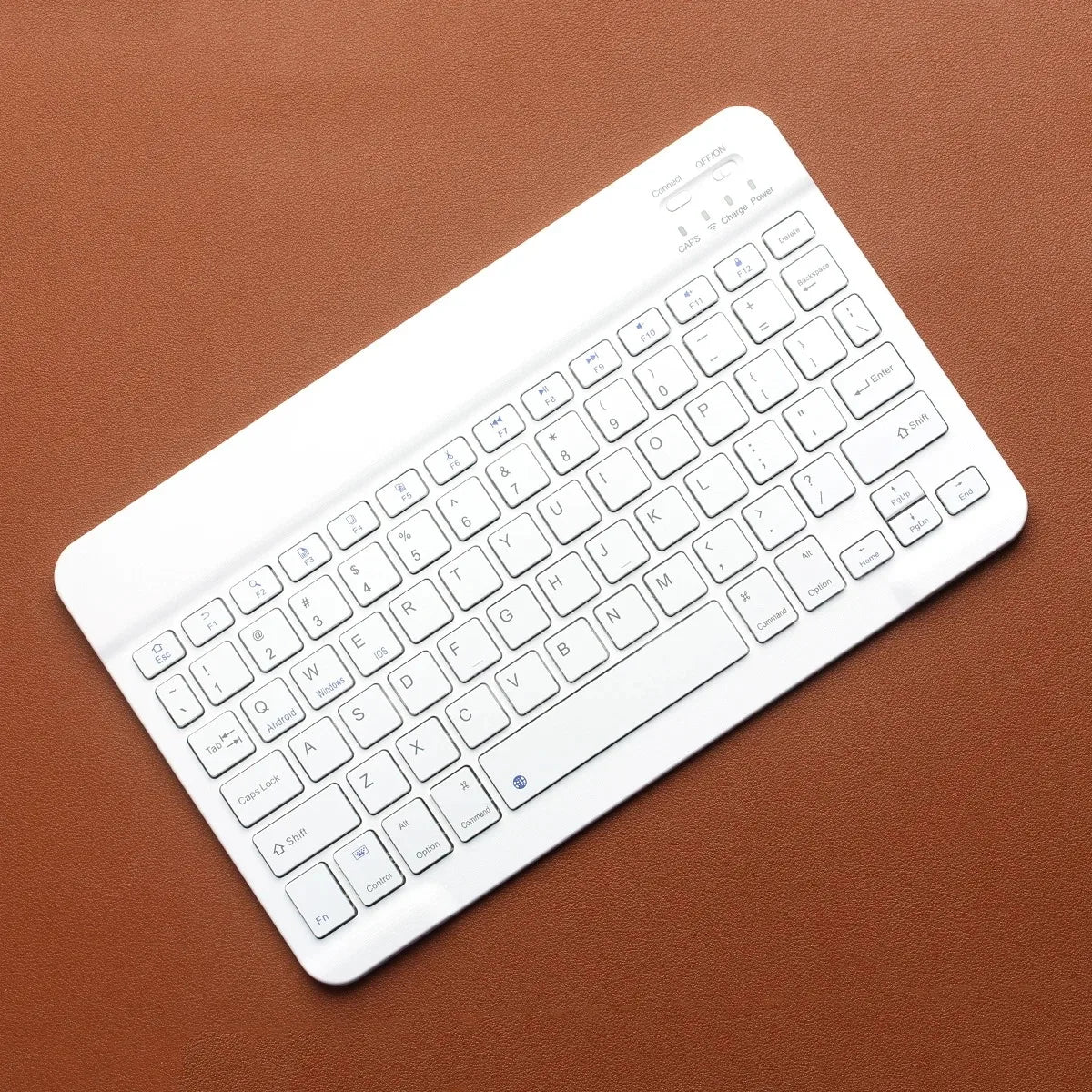 Bluetooth-compatible Slim Rechargeable Mini Keyboard