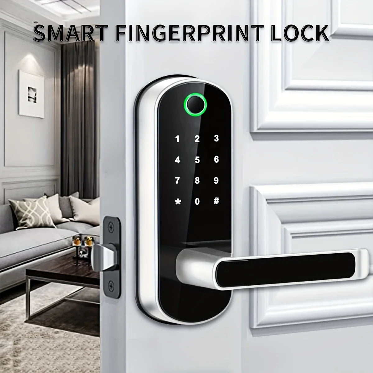 Touchscreen Keyless NFC Card Door Lock