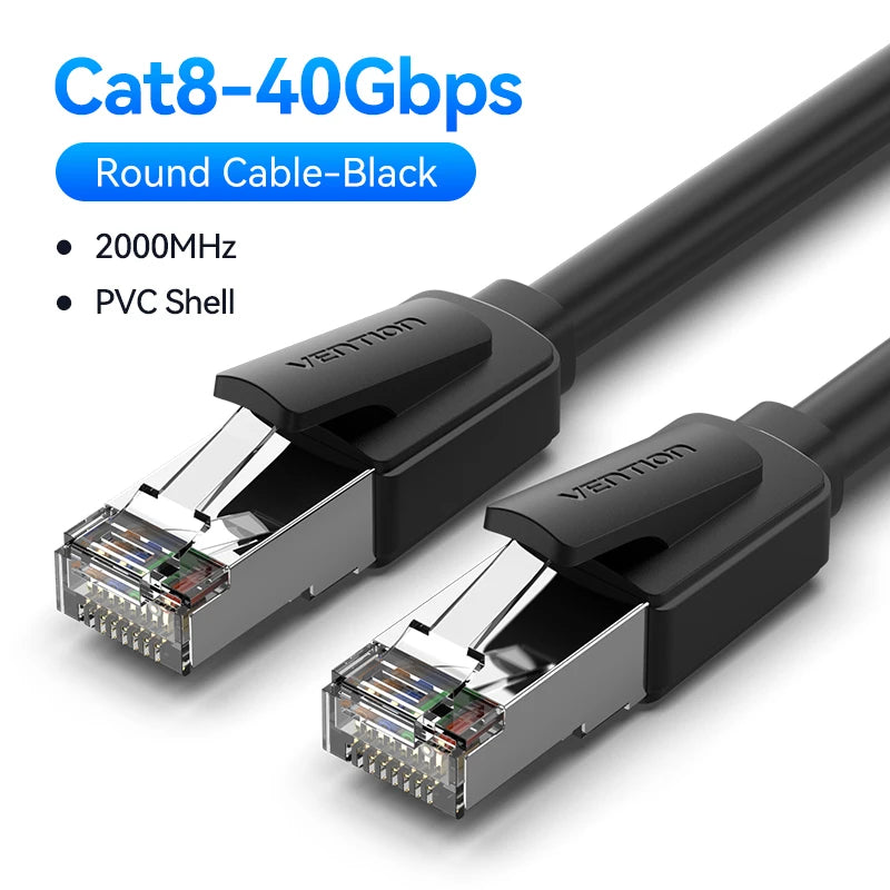 40Gbps High-Speed Cat8 Ethernet Cable