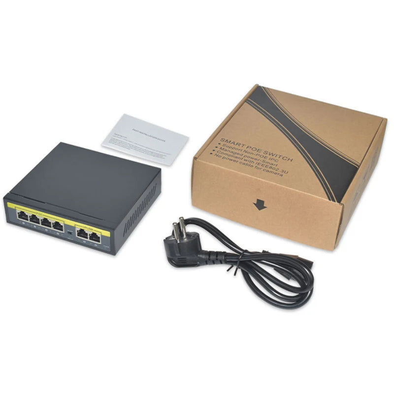48V 4/8-Port PoE Smart Wifi Switch